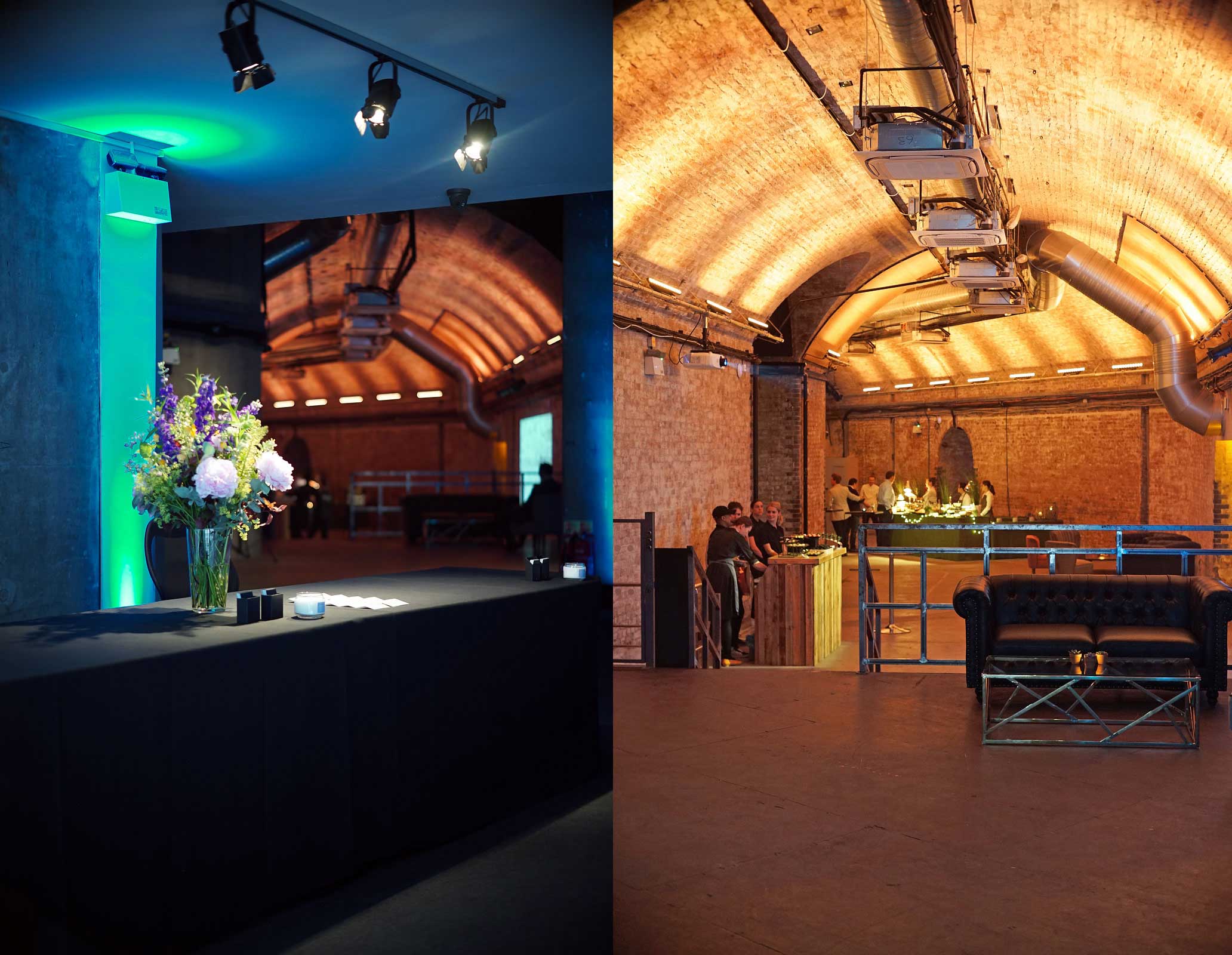 Reception at London South Bank Event Venue represented for hire by VenuesLDN.co.uk